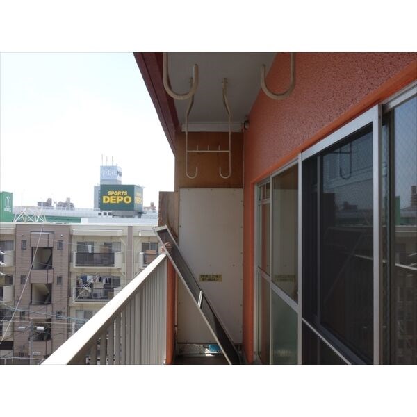 浅井第２ビル ベランダ