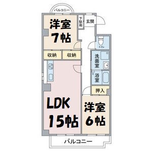 御棚町ヒルズ 間取り図
