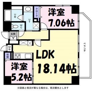 ＫＤＸ泉レジデンス 間取り図