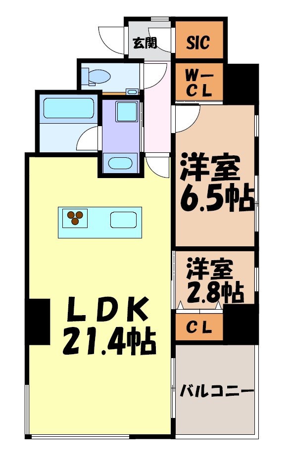 ザ・レジデンスパーク栄 間取り図