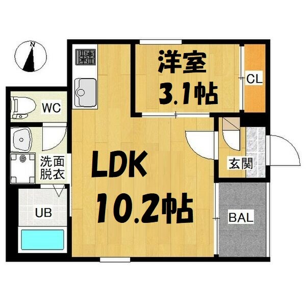 REGALEST FELICE 間取り図