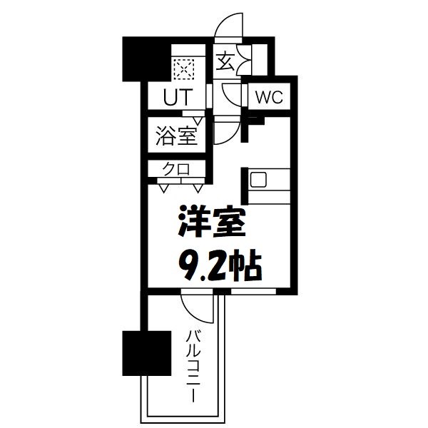 アドバンス名古屋モクシー 間取り図
