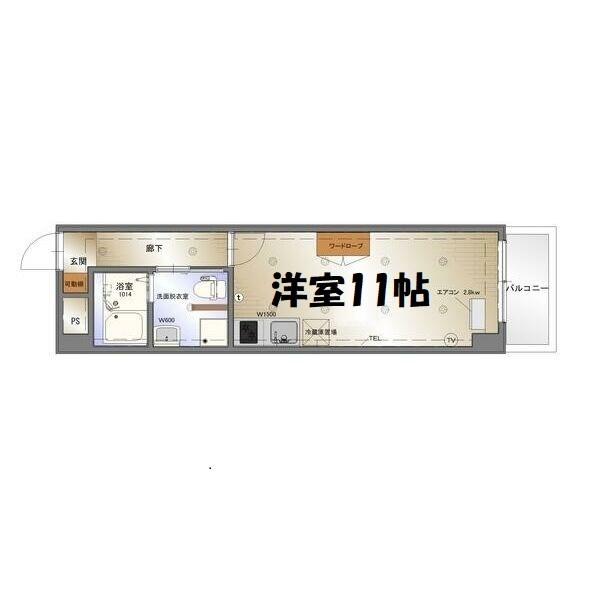 ヴェルドミール志賀 間取り図