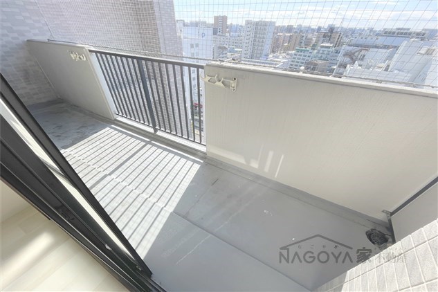 マンション森 ベランダ