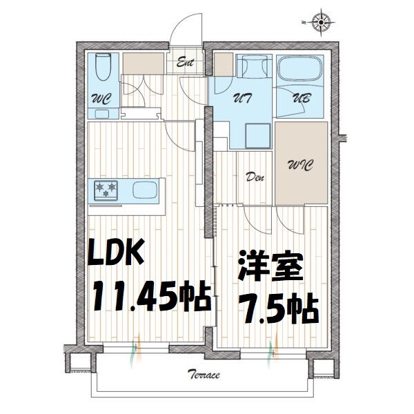 quador noie 池下 間取り図