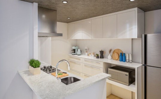 quador noie 池下 キッチン