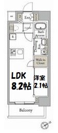 LiveFlat千種WEST 間取り図