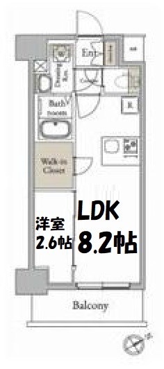 LiveFlat千種WEST 間取り