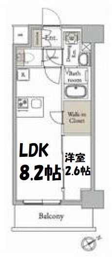 LiveFlat千種WEST 間取り