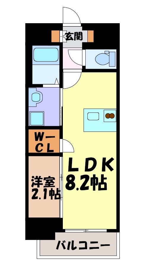 LiveFlat千種WEST 間取り図