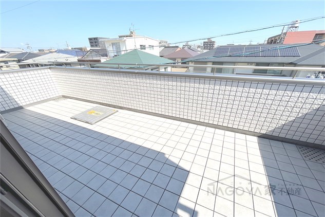 ラシーネ本陣 ベランダ