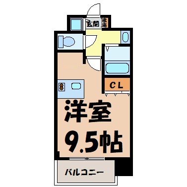 プレサンスＳＡＫＡＥリバースタイル 間取り図