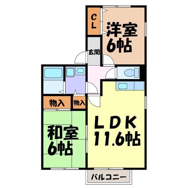 サンパーク 間取り図