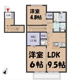 エーリ東山公園 間取り図