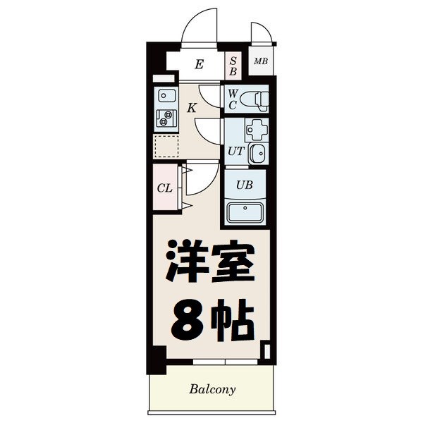 S-RESIDENCE志賀本通North 間取り図