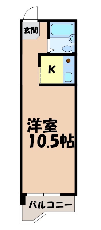 ハウス108車道 間取り