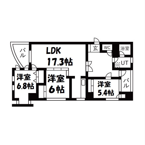 URBAN STAGE ナゴヤ 間取り図