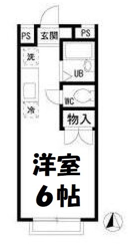エステートピアＭＫ 間取り図