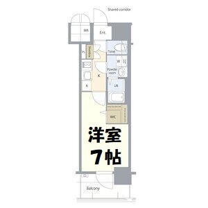 エスリード ザ・レガリア新栄ALTAIER 間取り図