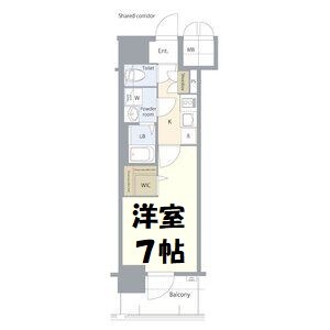 エスリード ザ・レガリア新栄ALTAIER 間取り図