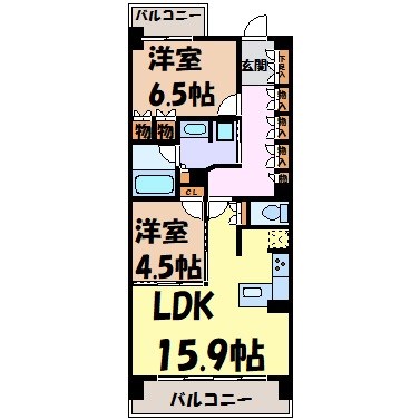 ＴＨＥ　ＳＡＫＡＥ　ＲＥＳＩＤＥＮＣＥ 間取り