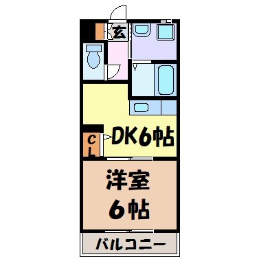 プリミエール川名 間取り図