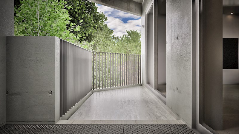 mother(滝川) ベランダ