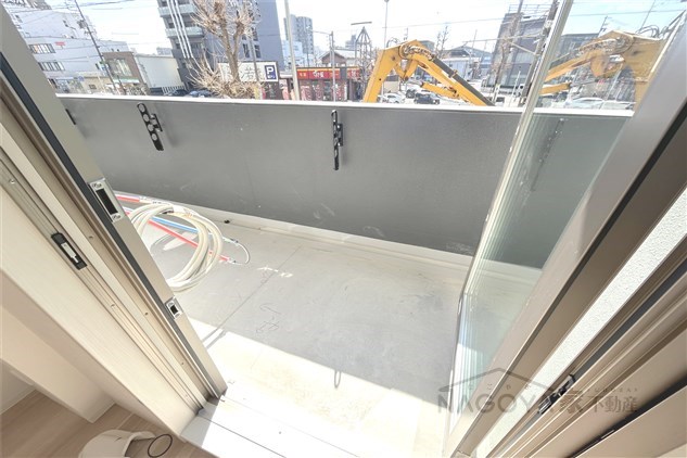 エスリード志賀本通ザ・フロント ベランダ