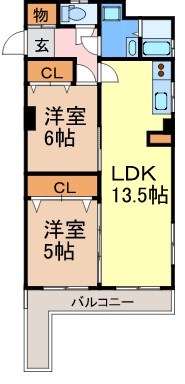 グランプラス池下 間取り図