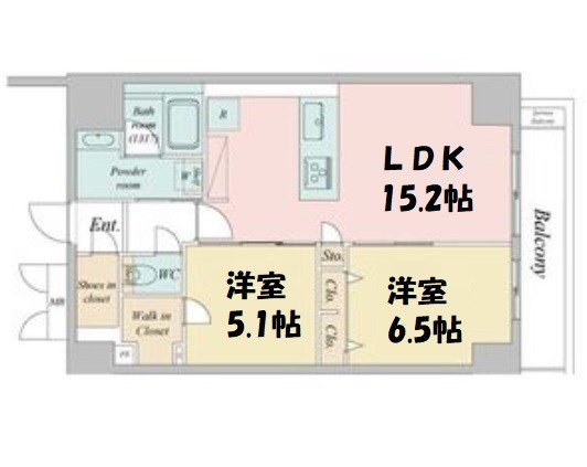 ルネフラッツ今池駅前South 間取り図