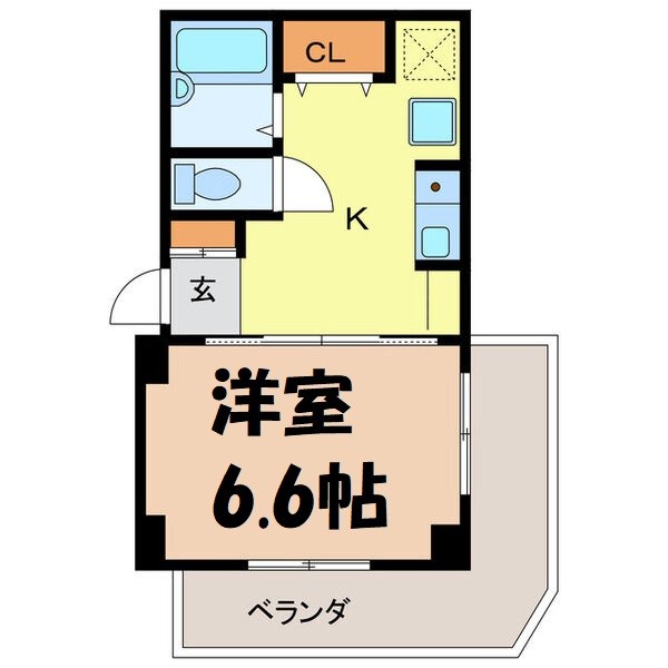 クレア高峯 間取り図