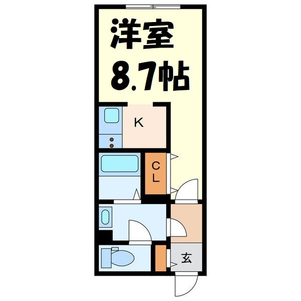 G VIVRE 御器所 間取り図