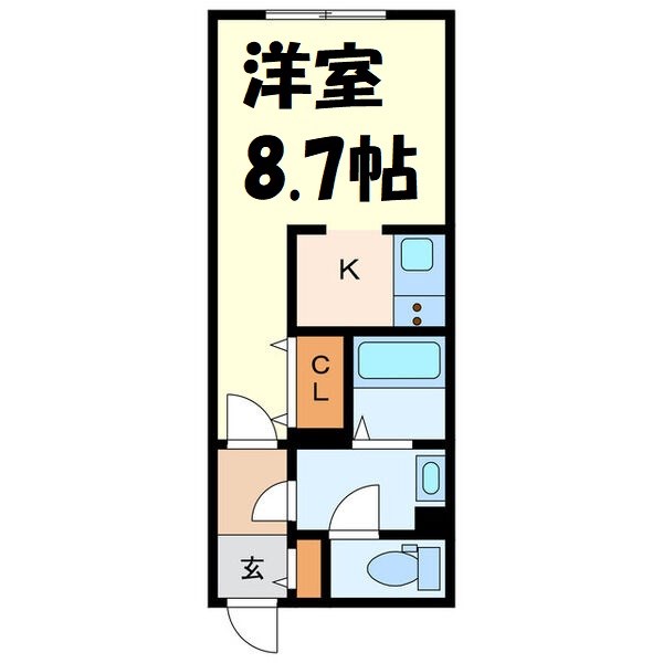 G VIVRE 御器所 間取り図