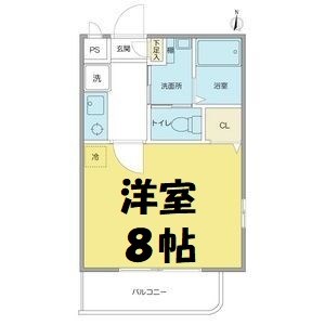 マーブルワン 間取り図