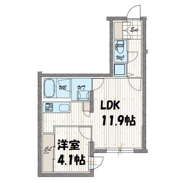 quador noie 今池 間取り図