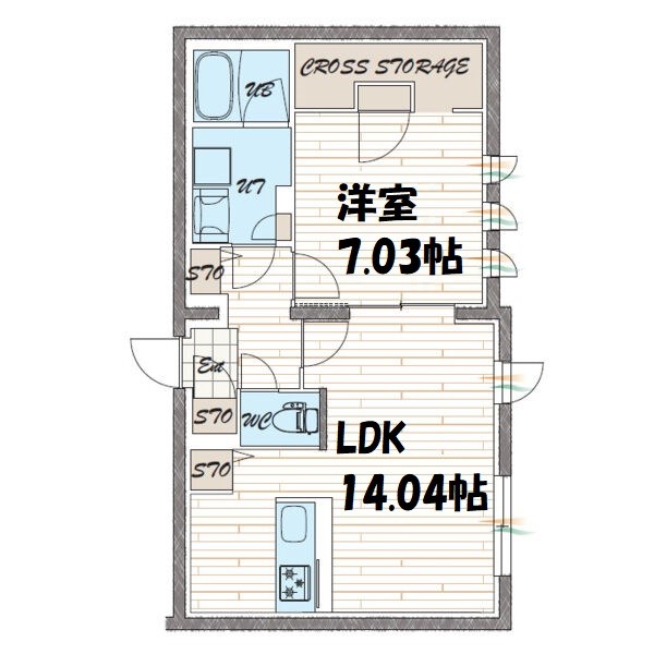 quador noie 今池 間取り図