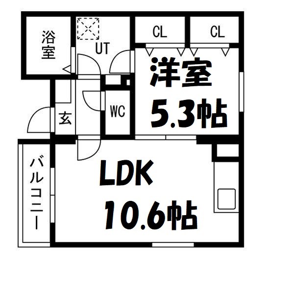 ユーミー矢場町 間取り図