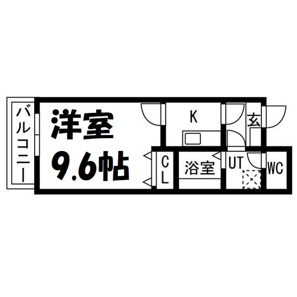 ユーミー矢場町 間取り図