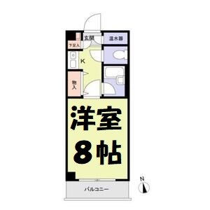 ドミール佐久間 間取り図