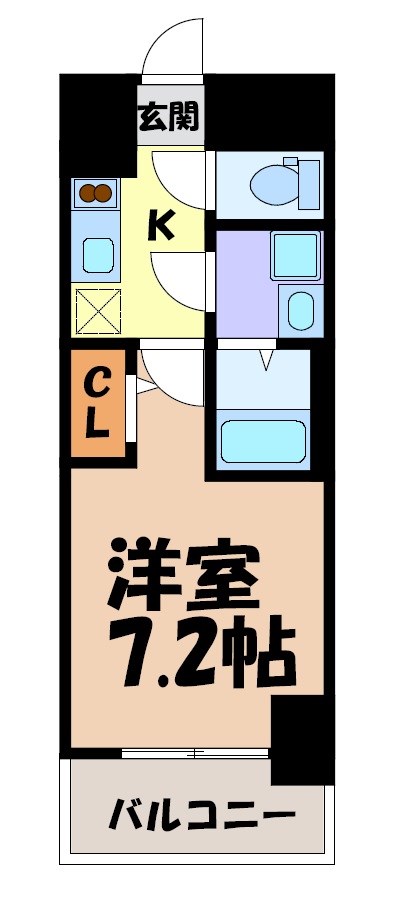 ディアレイシャス名古屋太閤通Ⅳ 間取り