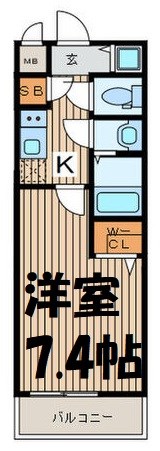 エスリード上前津エアスタ 間取り図