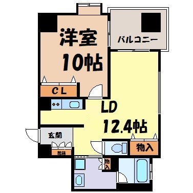 カスタリア伏見 間取り図
