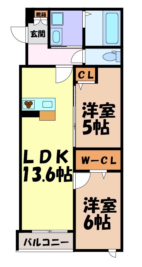 MOCXION　MEIJO 間取り図