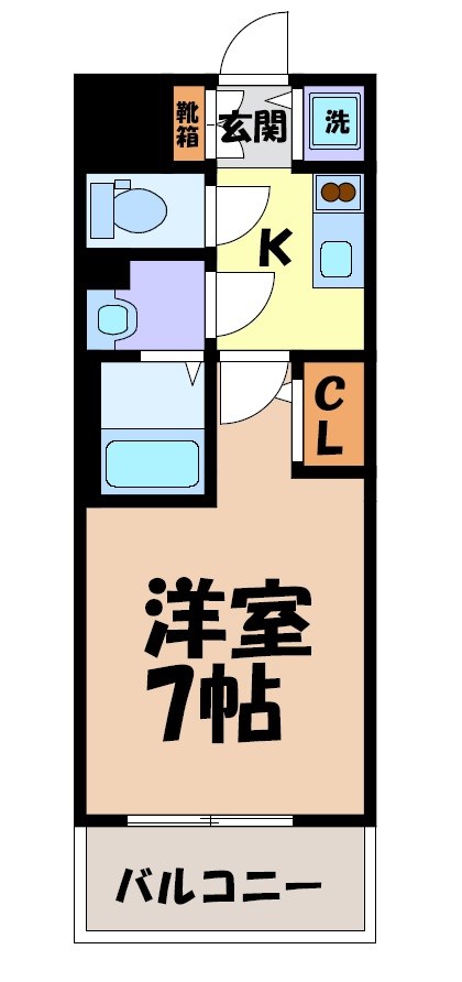 エスリード名古屋STATION NORTH 間取り図