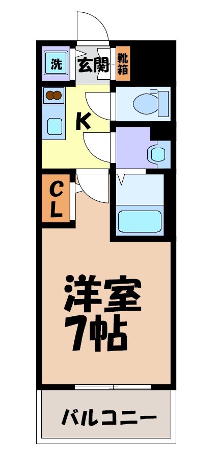 エスリード名古屋STATION NORTH 間取り図
