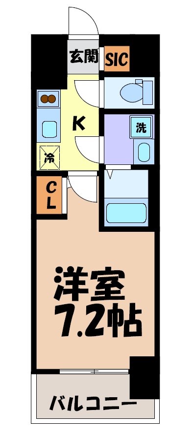 エスリード名古屋STATION NORTH 間取り