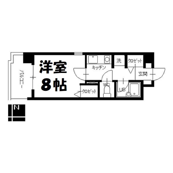 佐藤マンション 間取り図