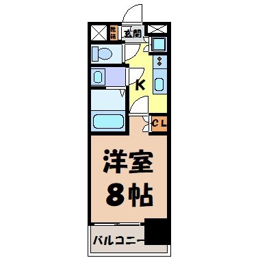 シエルブルー栄 間取り図