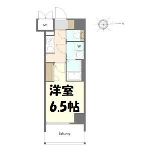 S-RESIDENCE名駅北alesia 間取り図