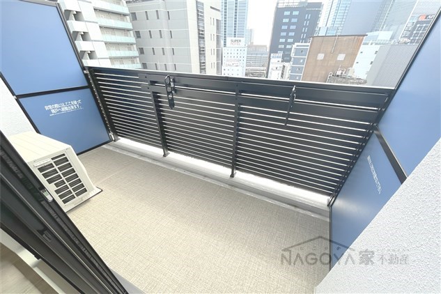 S-RESIDENCE名駅北alesia ベランダ